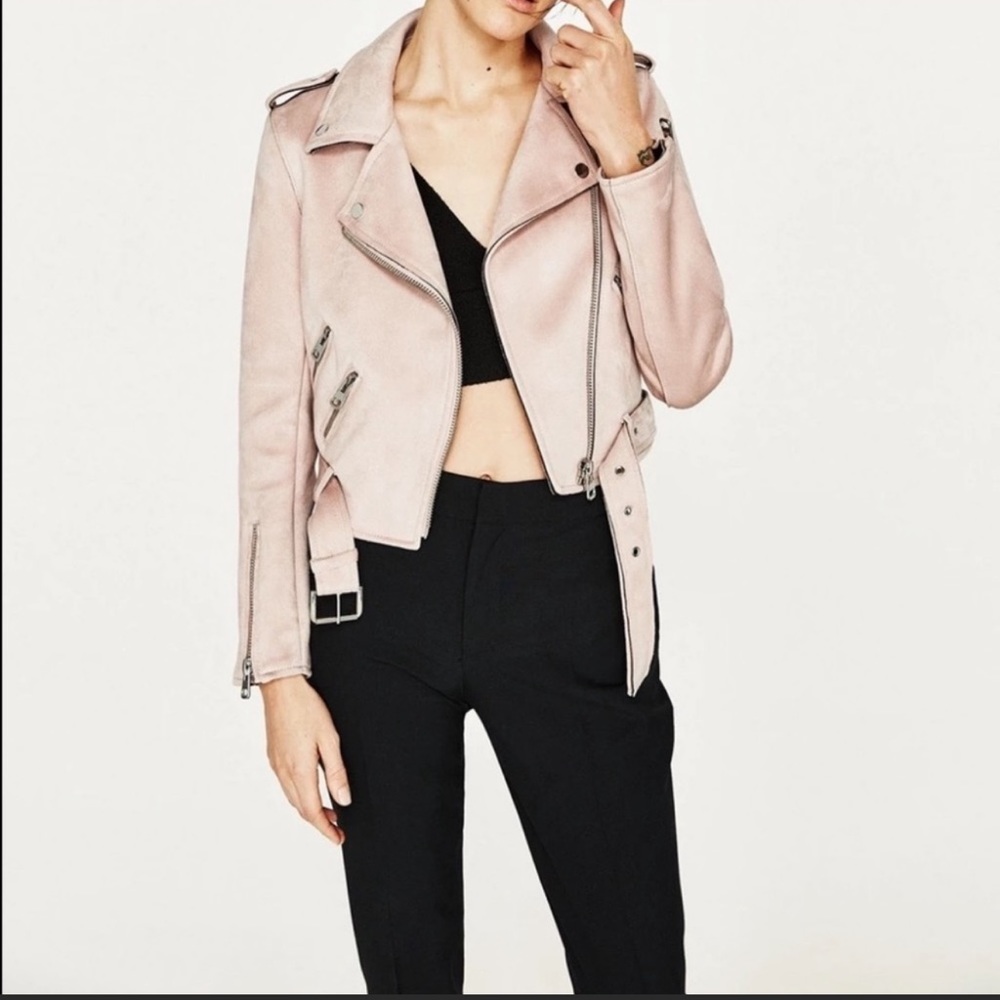 Zara Basic Moto Jacket - image 1